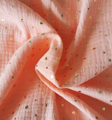 double-gaze-rose-saumon-couronnes-or